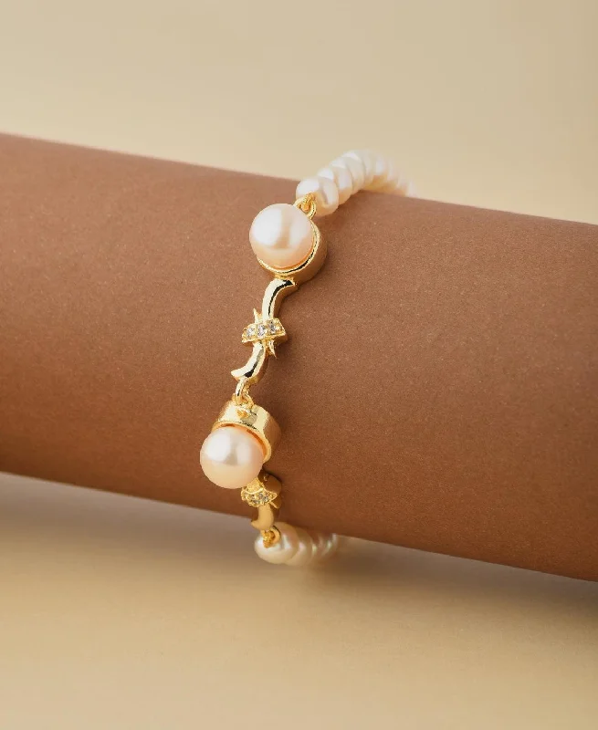 Elegant and classy Pearl Bracelet