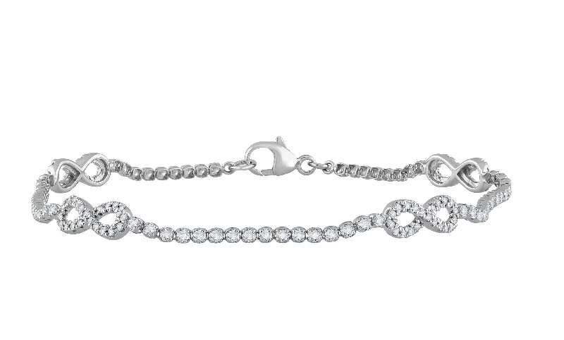 10K 0.10ct Diamond Bracelet