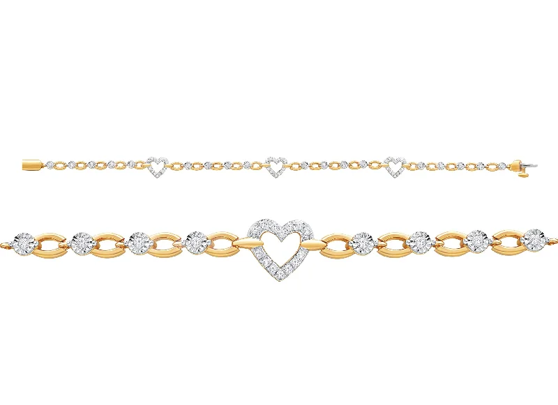 10K 0.50ct Diamond Bracelet