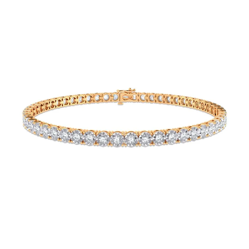 10K 1.00ct Diamond Bracelet