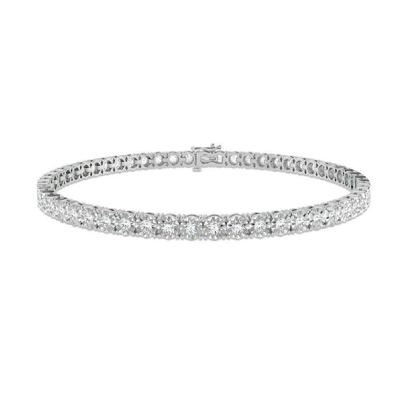 10K 1.00ct Diamond Bracelet