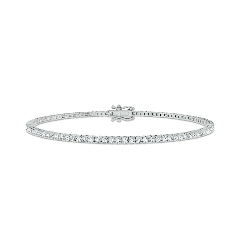 14K 1.00ct Diamond Bracelet