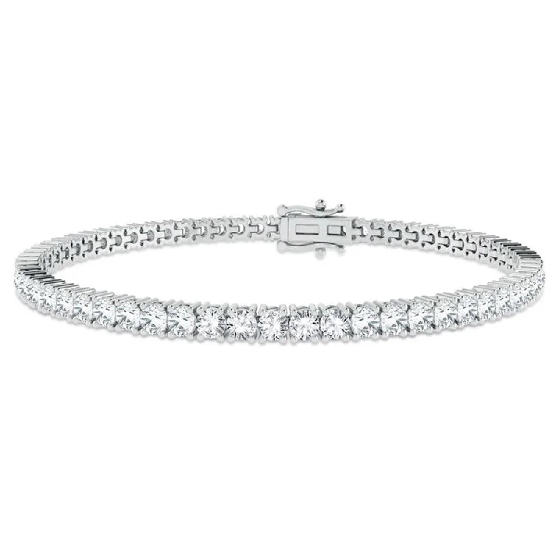 14K 3.00ct Lab Grown Diamond Bracelet