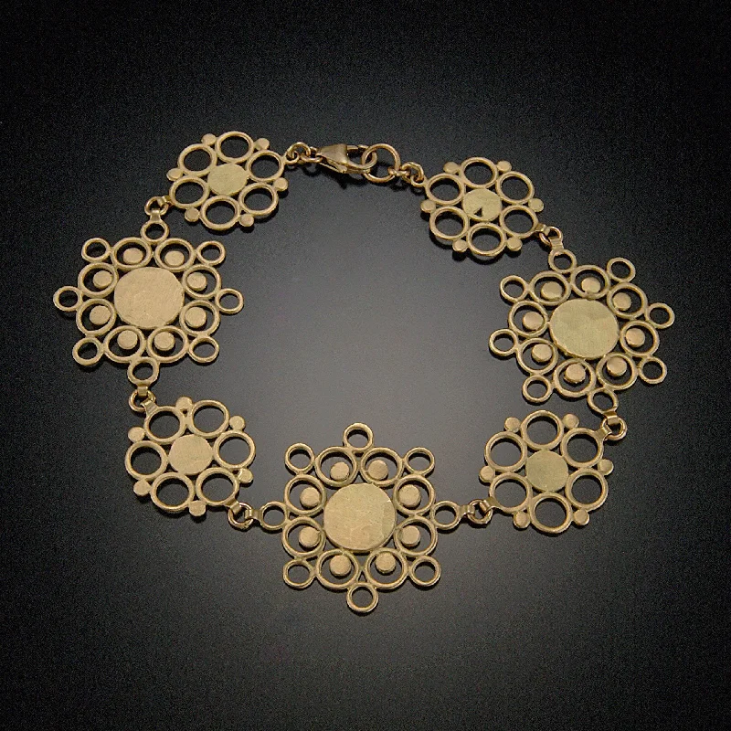 Gold Mandala Bracelet