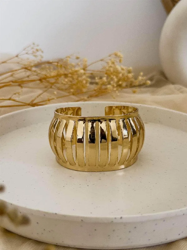 Gorgeous Gold Vermeil Sterling Bracelet