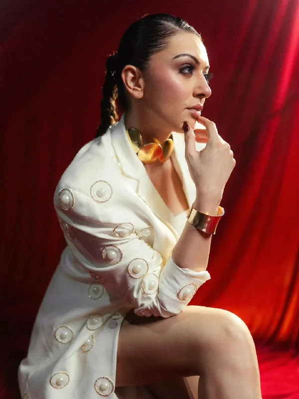 Hansika Motwani In Miniya Bracelet