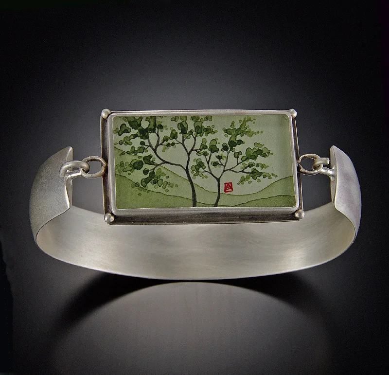 Spring Maple Cuff Bracelet