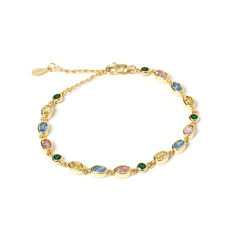 Isadora Gold Bracelet - Multi