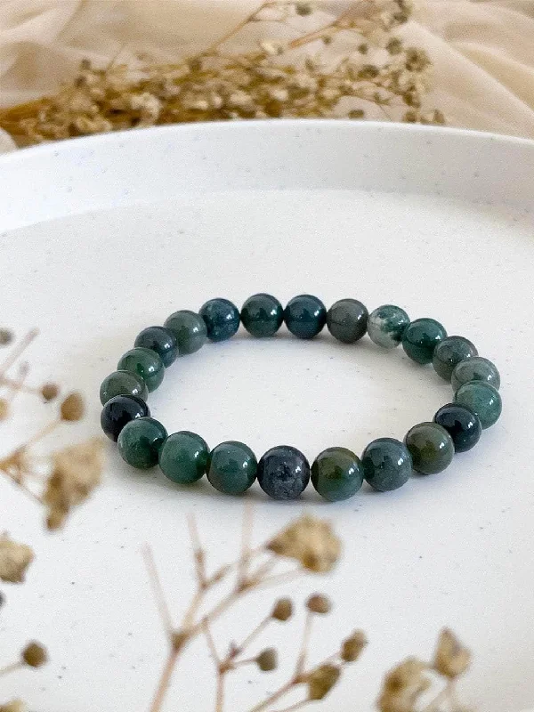 Moss Agate Bracelet