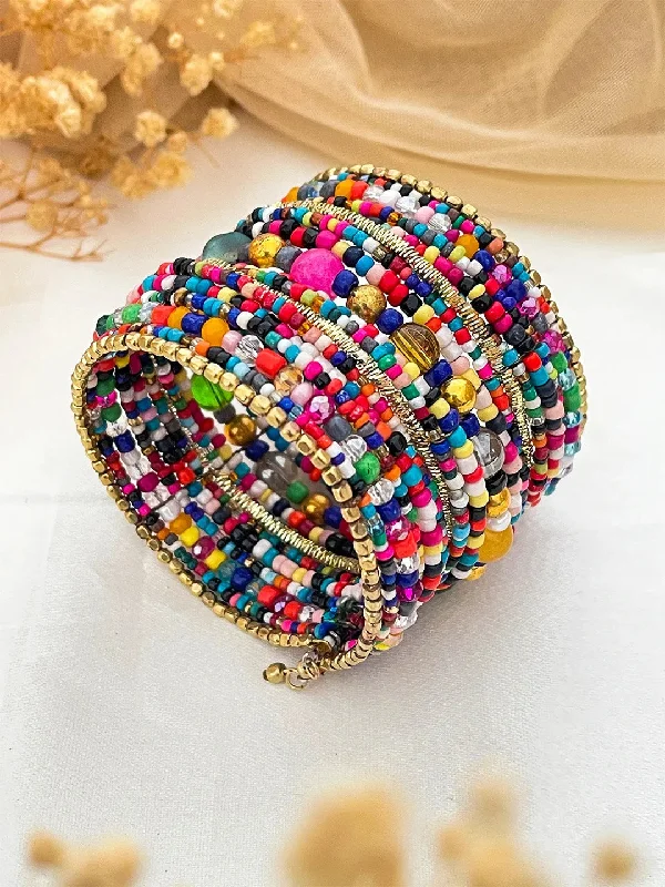 Multi Coloured Rhinestone Bracelet