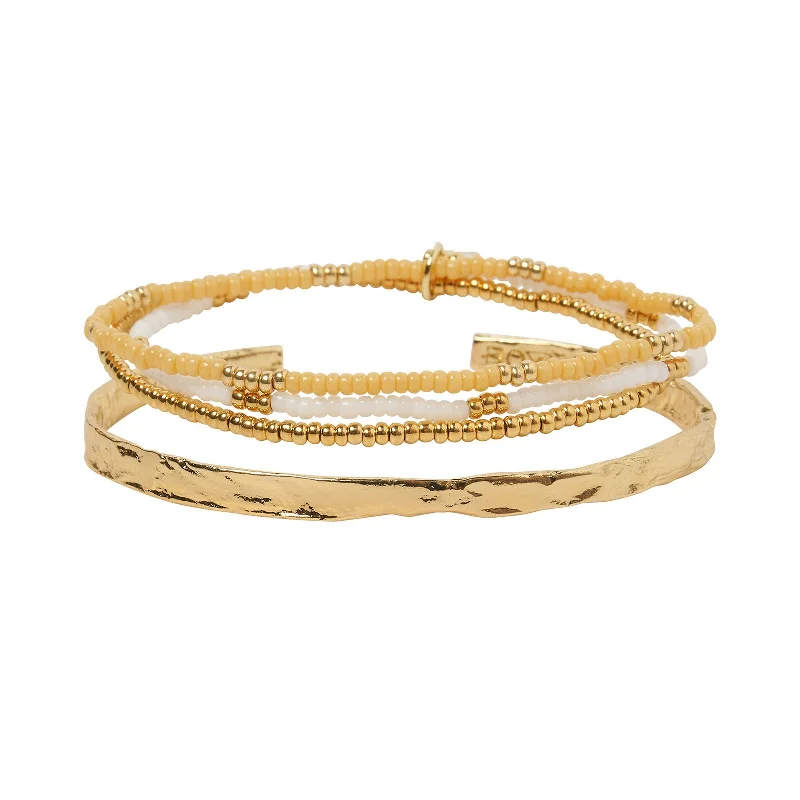 Sunshine Bracelet Stack - Mango