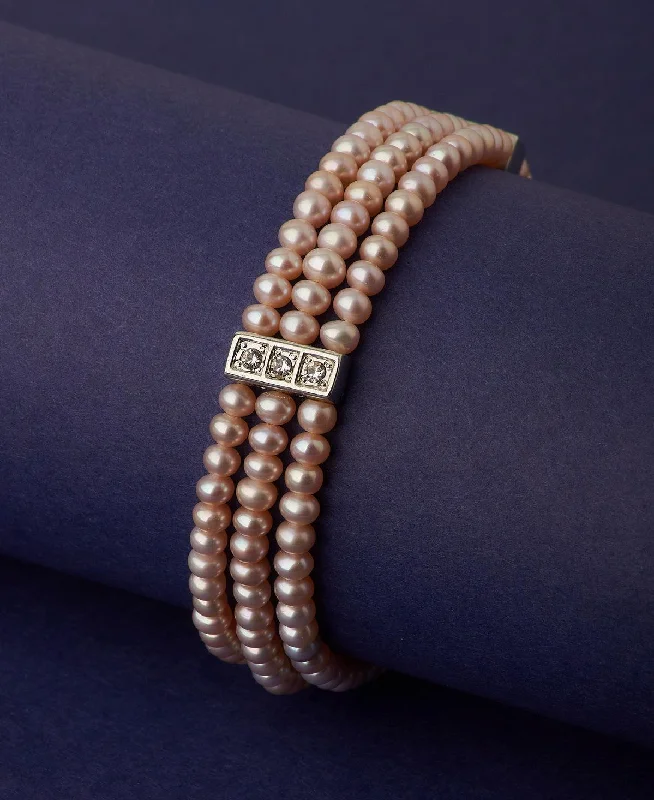 Trendy Real Pearl Bracelet