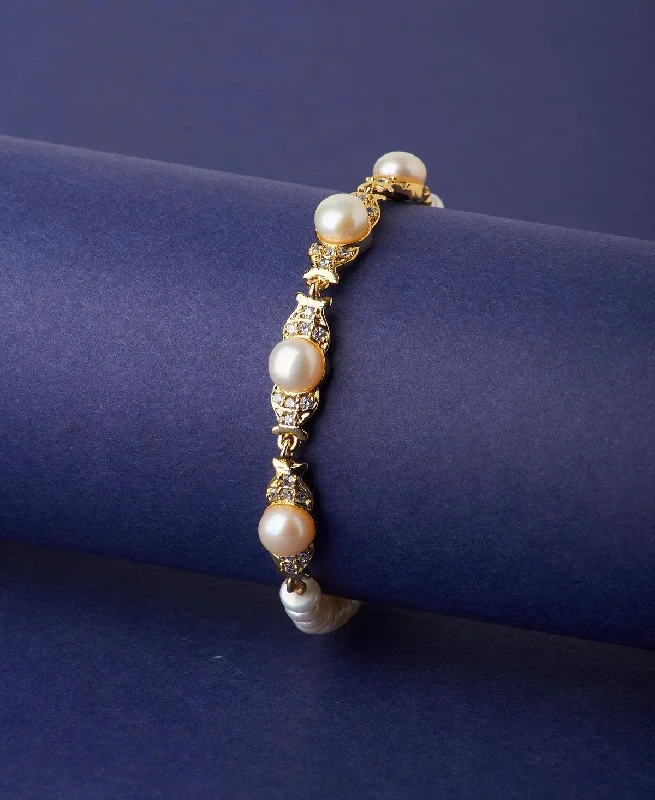 Trendy Real Pearl Bracelet