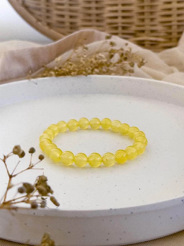 Yellow Jade Bracelet