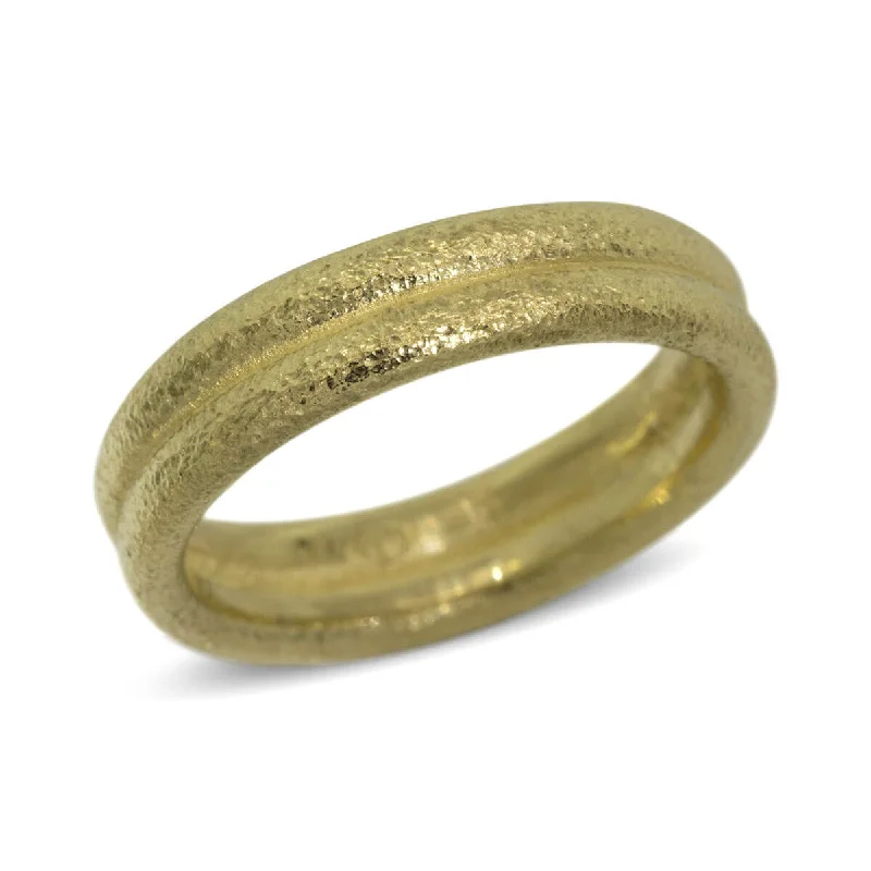 Double Band in 18k Gold