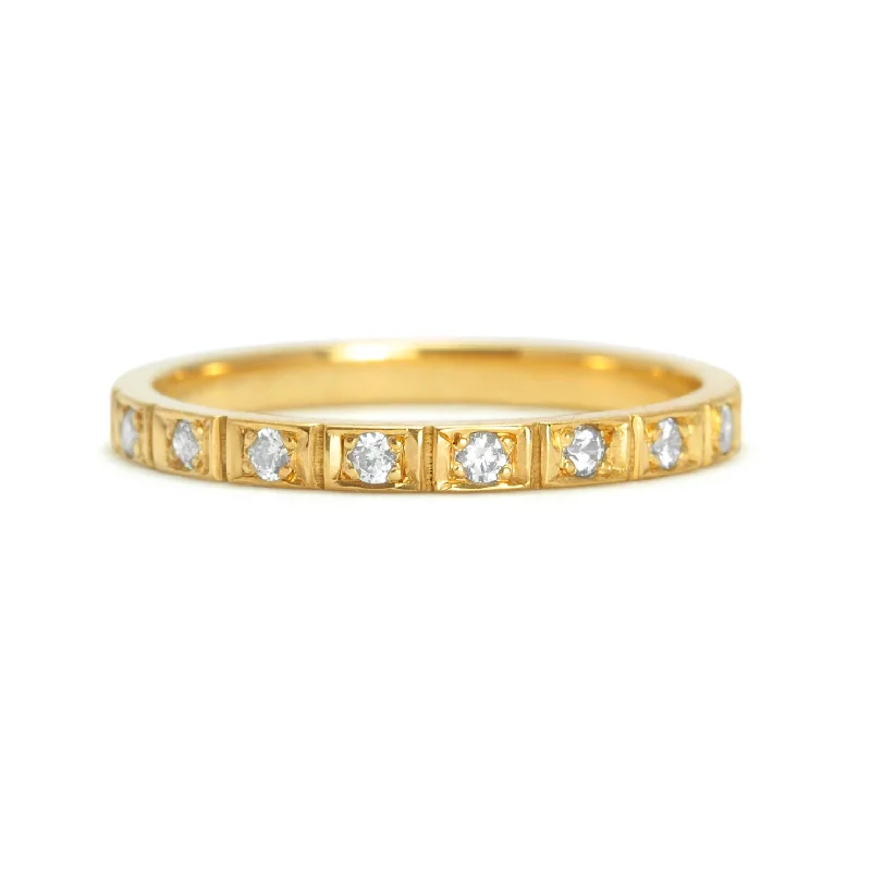 Liberty Diamond Ethical Gold Ring